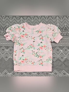Janie And Jack Floral Sweatshirt Size 3